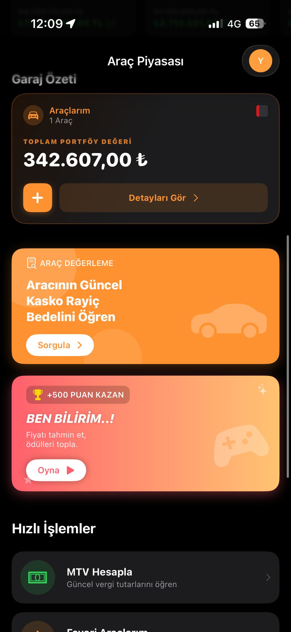 Araç Piyasası Screenshot 2
