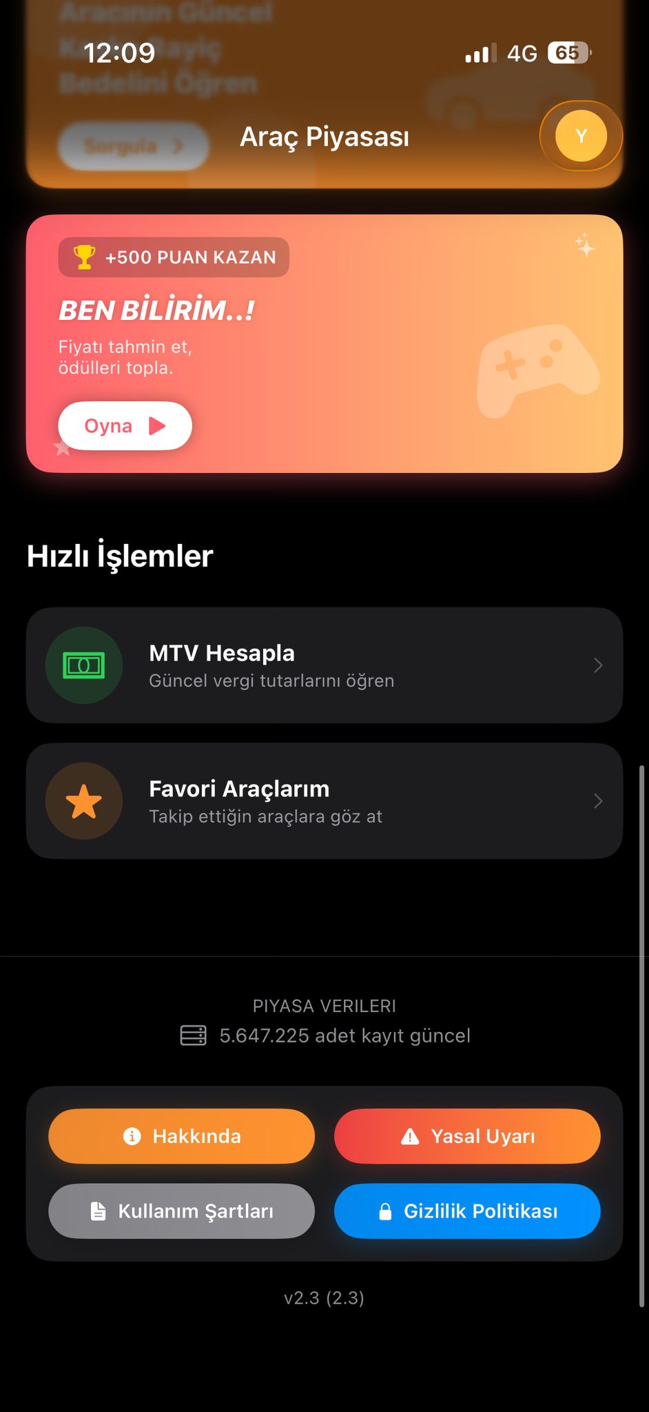 Araç Piyasası Screenshot 3