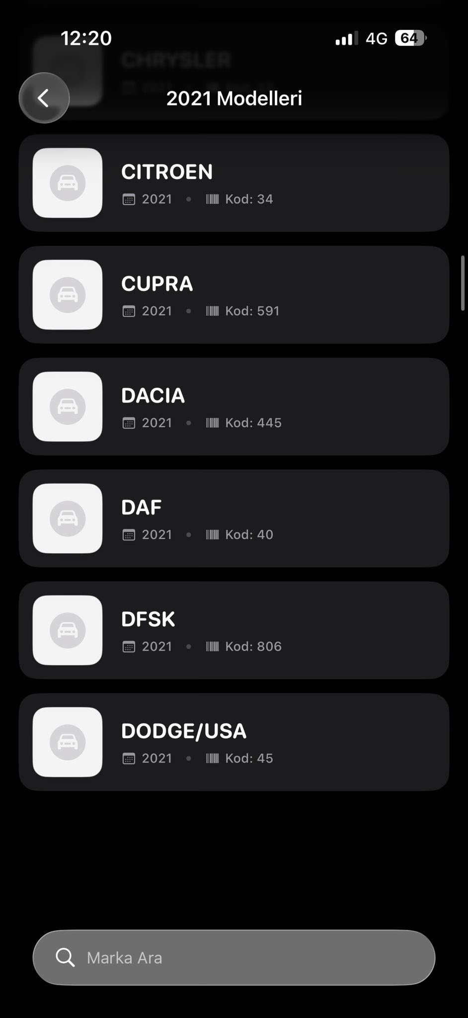 Araç Piyasası Screenshot 7