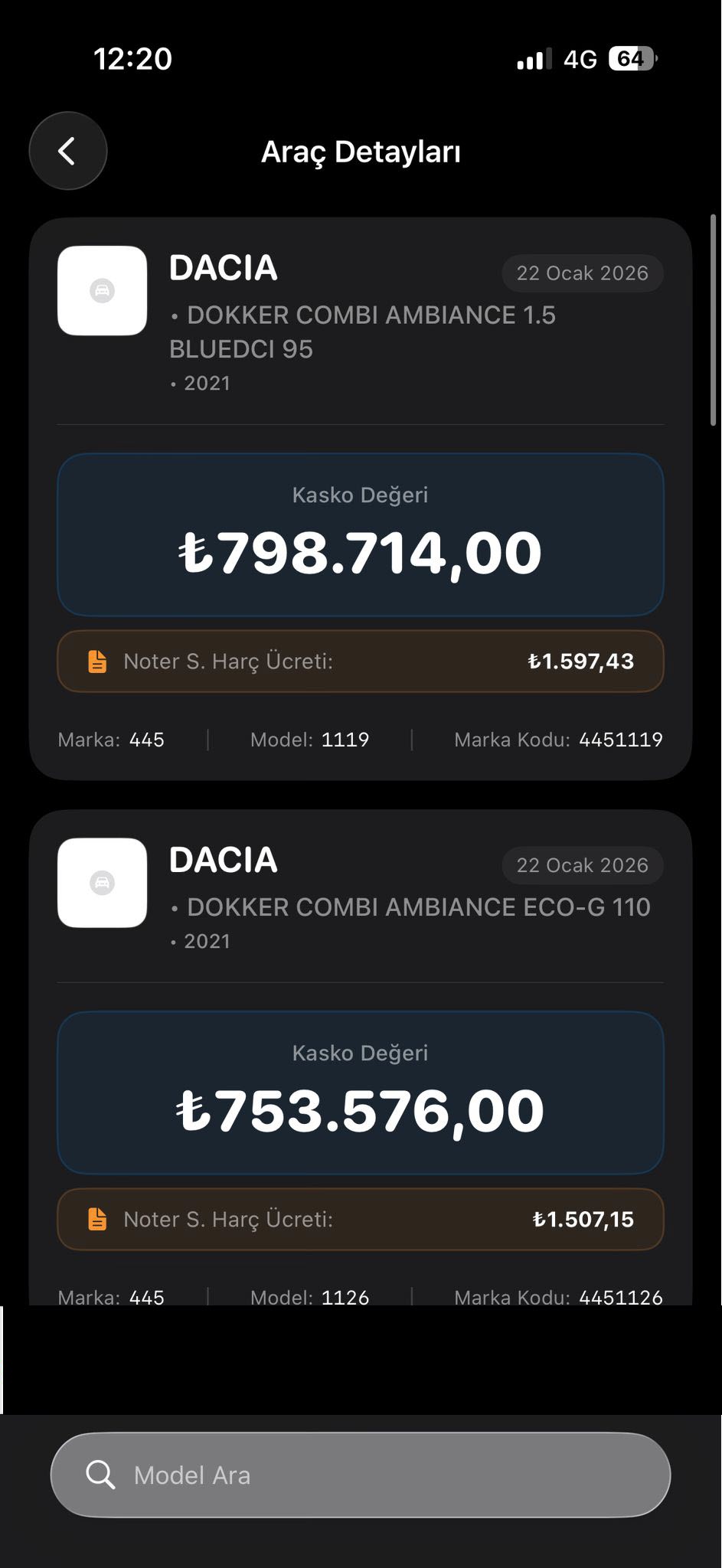 Araç Piyasası Screenshot 8